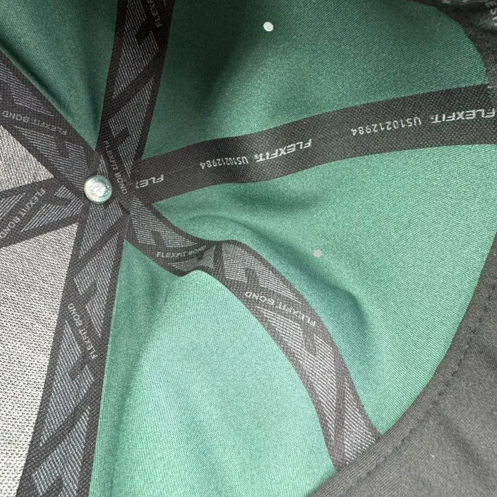 NEW Jeff Marfice Masters Charity Cap‎ Small/Medium Flexfit Delta Green Patch - Picture 12 of 12
